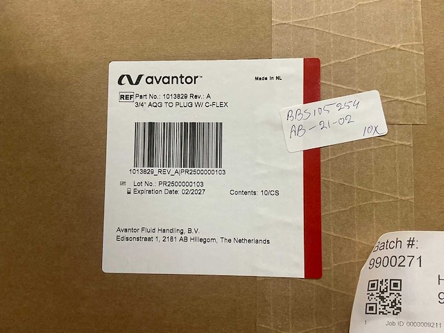 Avantor 3/8" aqg naar plu w/c flex en 3/8" y ontwerp batch slang - afbeelding 7 van  9