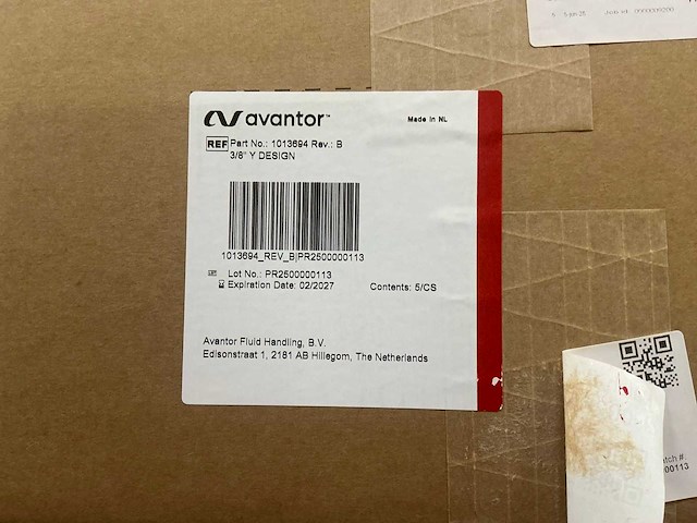 Avantor 3/8" aqg naar plu w/c flex en 3/8" y ontwerp batch slang - afbeelding 8 van  9