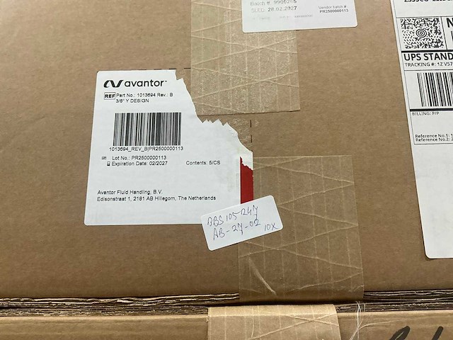 Avantor 3/8" aqg naar plu w/c flex en 3/8" y ontwerp batch slang - afbeelding 9 van  9