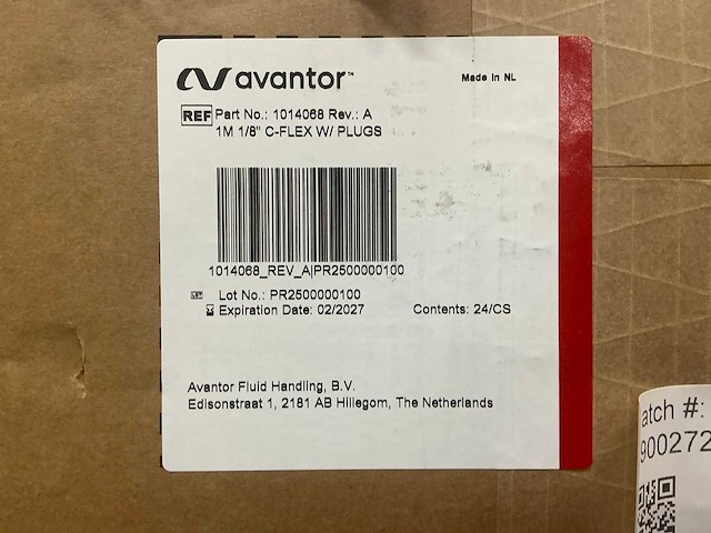 Avantor c-flex yxpiece 1/8x1/4 inch 0,5 (56x) - afbeelding 3 van  6