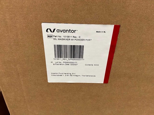 Avantor maxmixer met ph- en geleidbaarheidssensoren en 2d-zakjes - afbeelding 2 van  2