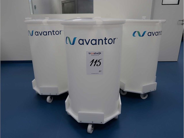Avantor mobile bioprocess container 200 liter (10x) - afbeelding 1 van  7