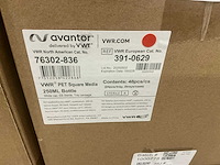Avantor vwr pet 76302-836 vierkante fles met schroefdop 250ml - afbeelding 3 van  4