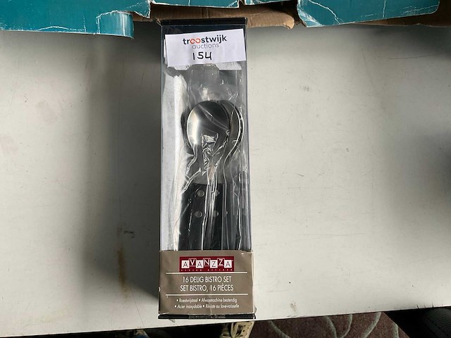 Avanza bistro set 16 delig (4x) - afbeelding 1 van  1