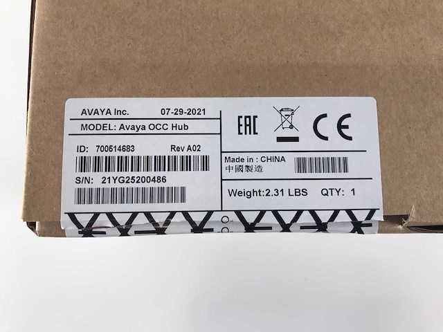 Avaya (700514683) one cable connect hubs (new) (8x) - afbeelding 4 van  12