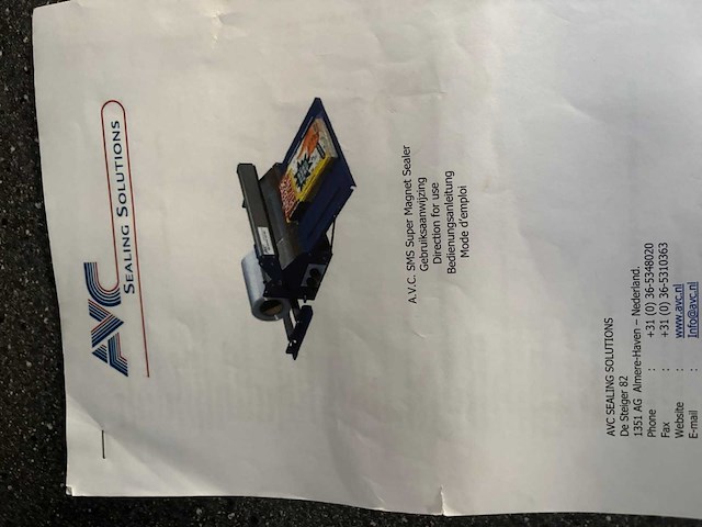 Avc seal apparaat - afbeelding 7 van  8