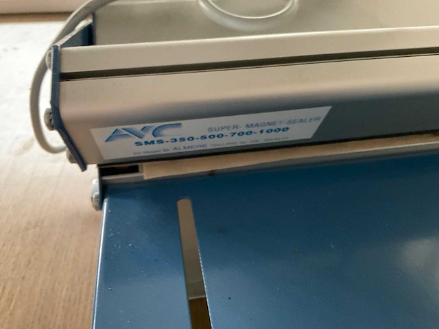Avc super magnet-sealer sms-350. tafelmodel sealapparaat - afbeelding 2 van  2
