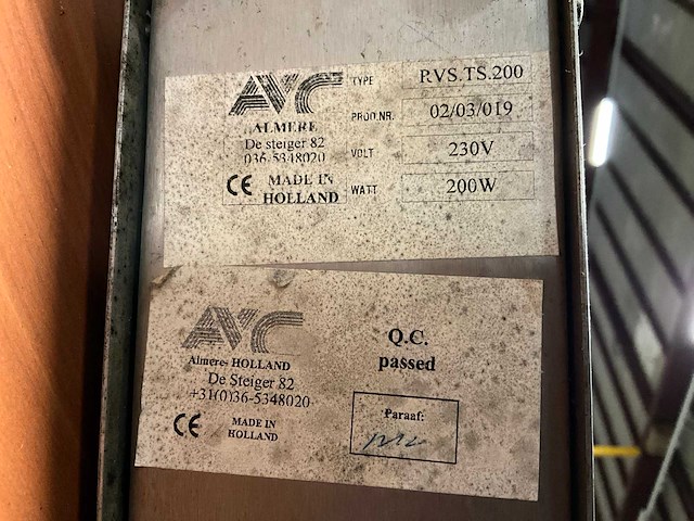 Avc ts-210-310-410k seal machine - afbeelding 4 van  4