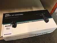 Avento 20 kg barbell set - afbeelding 1 van  3