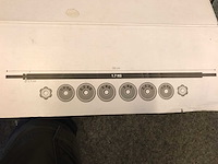 Avento 20 kg barbell set - afbeelding 2 van  3