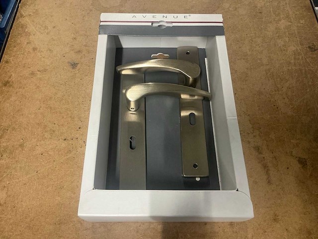 Avenue 56mm delta mat nikkel deurkruk (7x) - afbeelding 1 van  6
