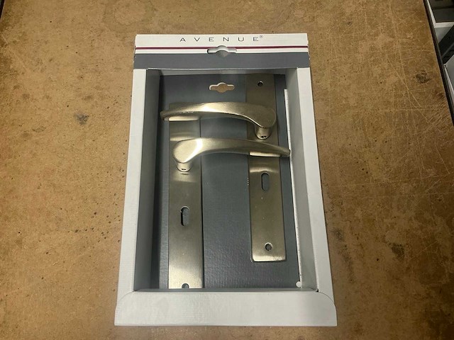 Avenue 56mm delta mat nikkel deurkruk (7x) - afbeelding 3 van  6