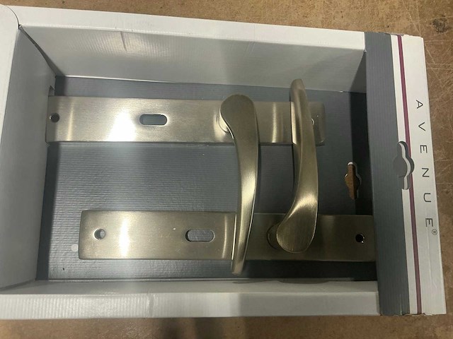 Avenue 56mm delta mat nikkel deurkruk (7x) - afbeelding 4 van  6