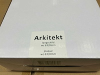 Avenue arkitekt wc 63/8mm deurkruk set (60x) - afbeelding 4 van  6