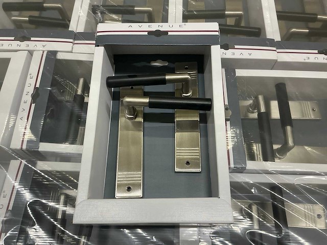 Avenue artdeco blind deurkruk set (90x) - afbeelding 2 van  5