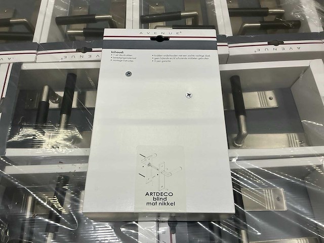Avenue artdeco blind deurkruk set (90x) - afbeelding 3 van  5