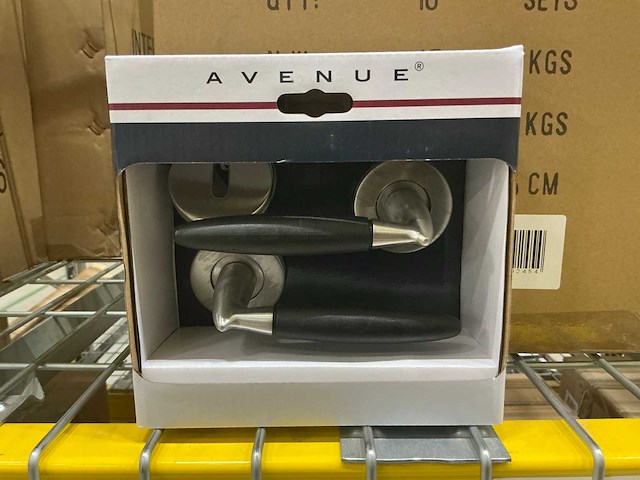 Avenue balistik rond rozet deurkruk set (32x) - afbeelding 1 van  3