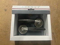 Avenue balistik rond rozet deurkruk set (52x) - afbeelding 1 van  5