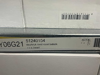 Avenue balistik rond rozet deurkruk set (52x) - afbeelding 5 van  5