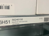 Avenue blok deurkruk set rond rozet aluminium (43x) - afbeelding 7 van  7