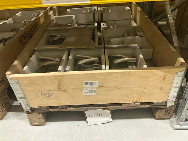 Avenue bravo deurkruk set mat nikkel (20x) - afbeelding 1 van  7