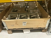 Avenue bravo deurkruk set mat nikkel (20x) - afbeelding 1 van  7