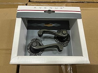 Avenue chateau rond rozet deurkruk set (104x) - afbeelding 4 van  6