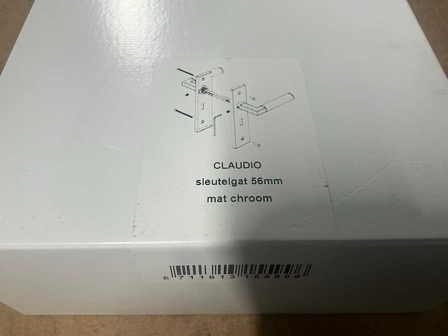 Avenue claudio deurkrukset mat chroom 56mm (13x) - afbeelding 5 van  5
