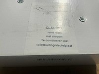 Avenue claudio rond rozet deurkruk set (25x) - afbeelding 4 van  5