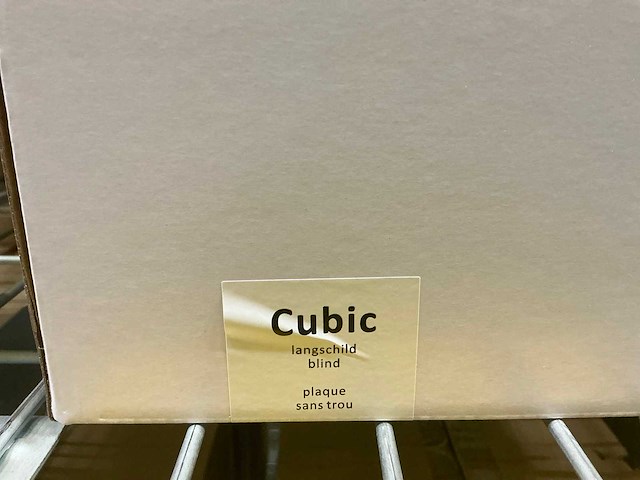 Avenue cubic langschild blind (10x) - afbeelding 3 van  5