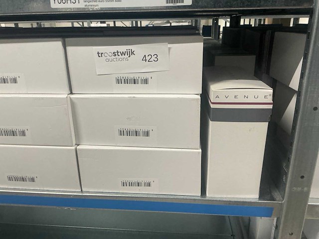 Avenue deurkruk set bravo rond rozet mat nikkel (55x) - afbeelding 5 van  6