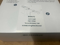 Avenue deurkruk set bravo rond rozet mat nikkel (55x) - afbeelding 3 van  6