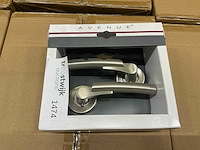 Avenue duo rond rozet deurkruk set (240x) - afbeelding 2 van  5