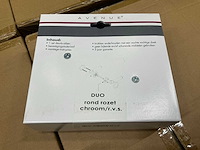 Avenue duo rond rozet deurkruk set (240x) - afbeelding 3 van  5