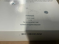 Avenue firenze rond rozet deurkruk set rvs (58x) - afbeelding 5 van  6