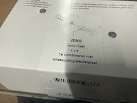 Avenue jens deurkruk rond rozet rvs (12x) - afbeelding 4 van  5