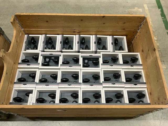 Avenue knop zwart deurkruk set (96x) - afbeelding 8 van  10