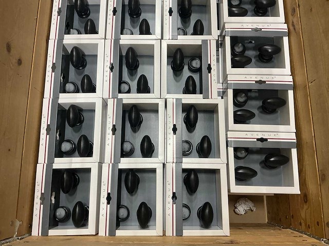 Avenue knop zwart deurkruk set (96x) - afbeelding 10 van  10