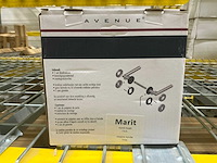 Avenue marit rond rozet deurkruk set (16x) - afbeelding 2 van  4