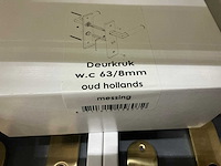 Avenue oud hollands deurkruk set wc 63/8mm (15x) - afbeelding 4 van  5