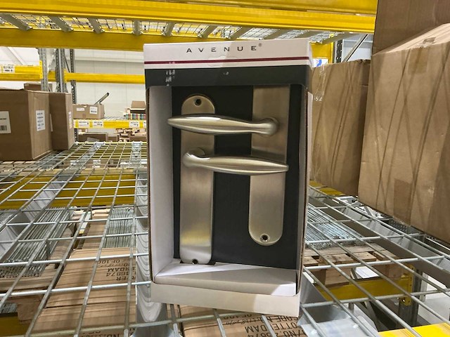 Avenue pancia deurkruk set langschild blind (100x) - afbeelding 1 van  6