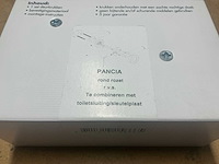 Avenue pancia rond rozet deurkruk set (20x) - afbeelding 4 van  5