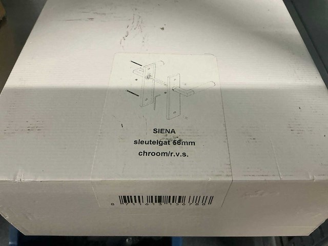 Avenue senna sleutelgat 56mm deurkruk set (15x) - afbeelding 4 van  4