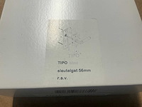 Avenue tipo deurkruk set 56mm rvs (4x) - afbeelding 2 van  3