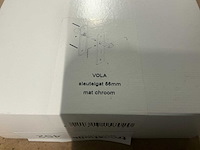 Avenue vola deurkruk set 56mm mat chroom (18x) - afbeelding 5 van  5