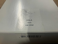 Avenue vola deurkruk set blind (8x) - afbeelding 4 van  4