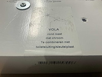 Avenue vola rond rozet deurkruk set (6x) - afbeelding 3 van  3
