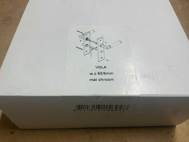 Avenue vola wc 63/8mm deurkruk set (9x) - afbeelding 4 van  4