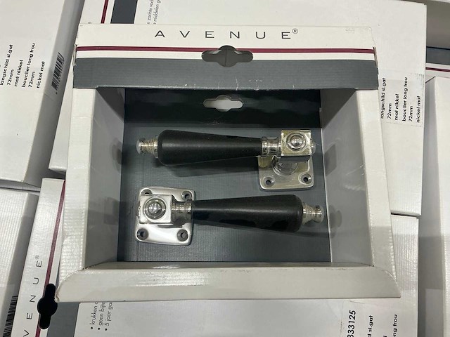 Avenue wenen 4-kant rozet deurkruk set (168x) - afbeelding 1 van  6