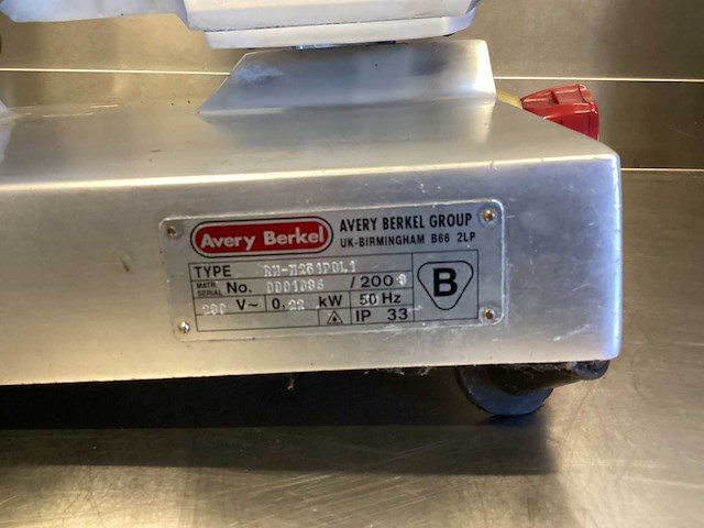 Avery berkel aip 33 vlees snijmachine - afbeelding 2 van  14